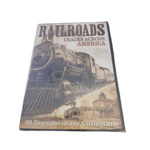 Railroads Tracks Across America Documentary Collection 2-Disc DVD New Sealed
